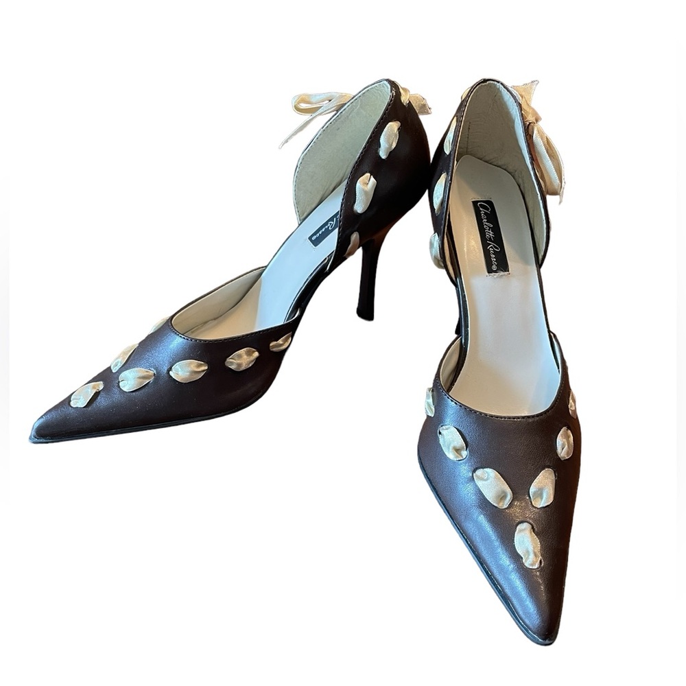 Charlotte Russe brown heels - size 8